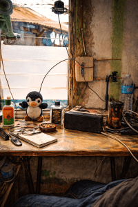 AI Generated Image of the actual WPS News working area. 