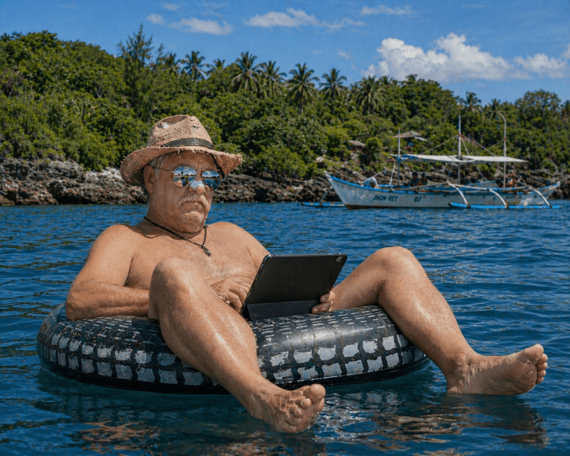 Floating Office, Leyte Coast