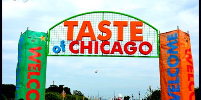 If you want deep dish pizza, Italian beef, great Chicago Dogs 'no ketchup' and a number of great international dishes, come here in the Grant Park area which so happens around the 4th of July weekends in Downtown Chicago